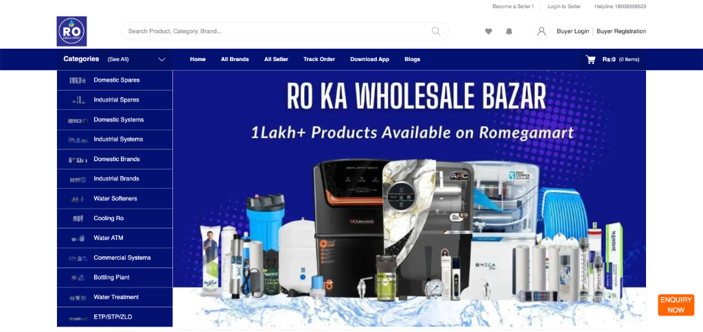 ROmegaMart - B2B Water Purification screenshot